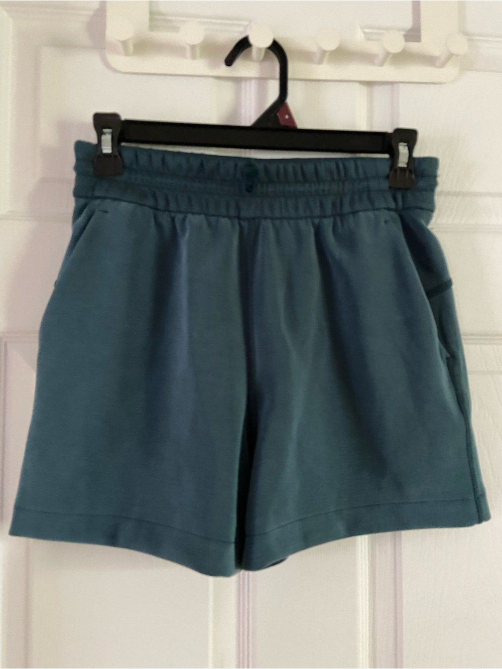 NWOT lululemon athletica Softstreme Teal Athletic Drawstring Shorts